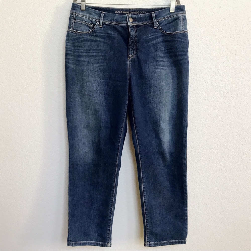 Chico’s So Slimming Girlfriend Crop Jeans